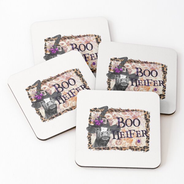Item preview, Boo Heifer leopard Halloween Heifer Farm Cow Tee designed and sold by HarveyJade.