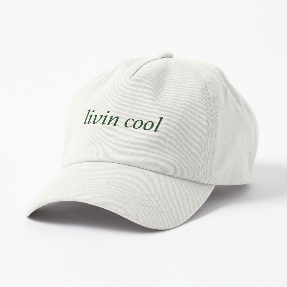 livin cool cap green