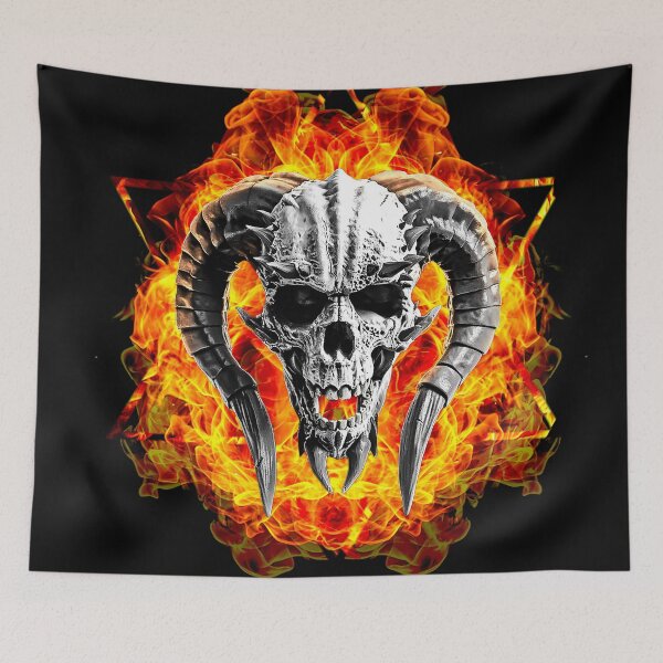 Item preview, Demon Skull Fire  designed and sold by RKR-Designs.