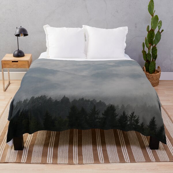 Item preview, Foggy Forest And Mountain Side designed and sold by NoSpecialShop.