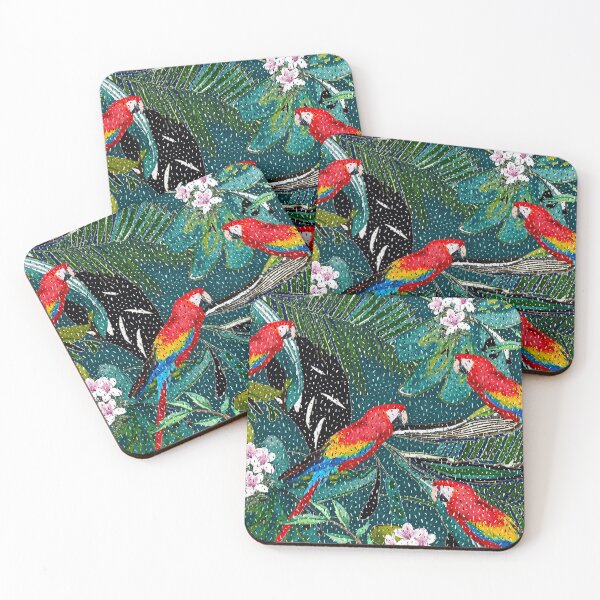 Item preview, Tropical Parrots designed and sold by MarcSabuncu.