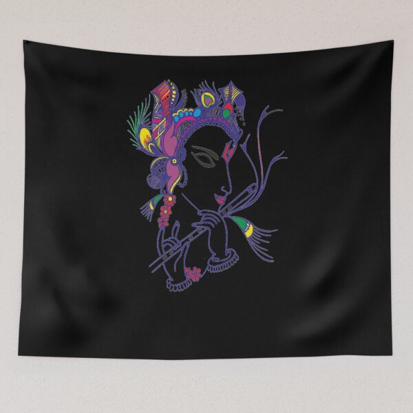 Item preview, happy krishna janmaashtami designed and sold by HildegardSoder.