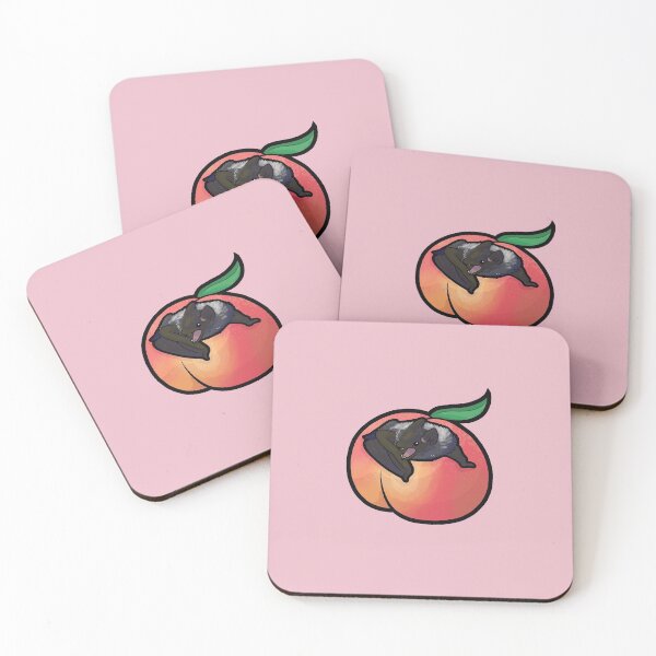 Item preview, Bat on Peach designed and sold by Gold-Tigereye.