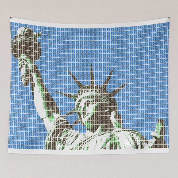 Item preview, Liberty - Blue designed and sold by Gary Hogben.