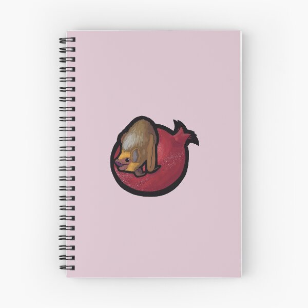 Item preview, Bat on a Pomegranate designed and sold by Gold-Tigereye.