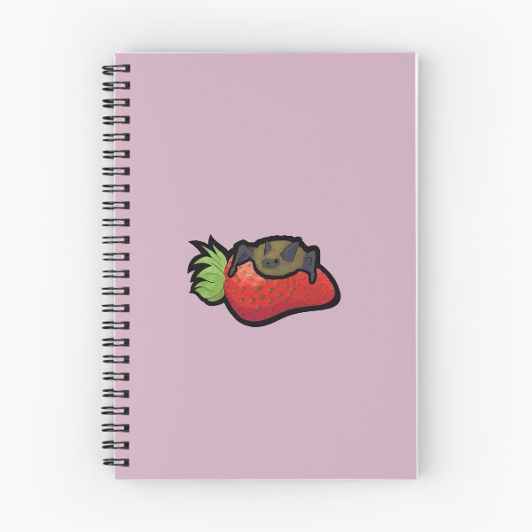 Item preview, Bat on a Strawberry designed and sold by Gold-Tigereye.