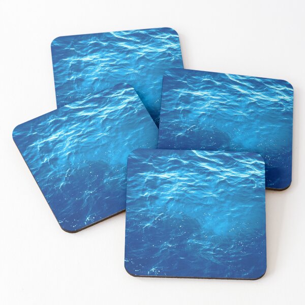 Item preview, Blue Ocean Abstract Water Waves Texture designed and sold by MiSou Shop.