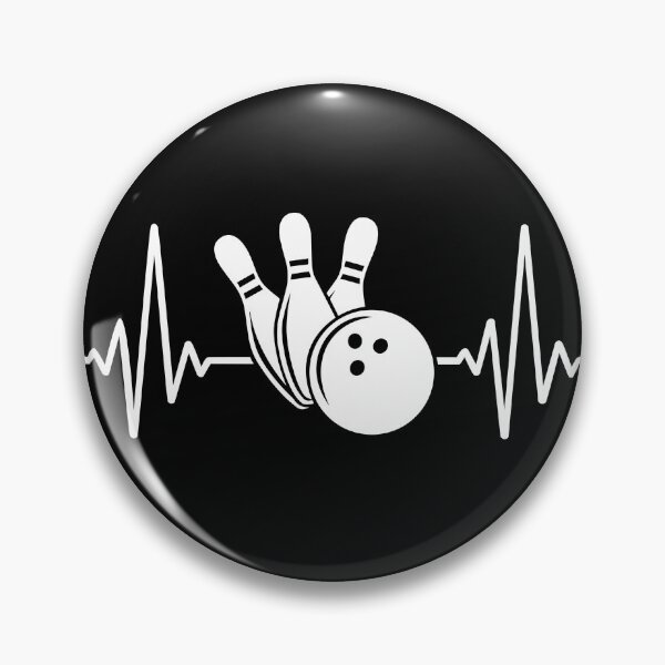 Item preview, Bowling Heartbeat designed and sold by AndreaLinks.