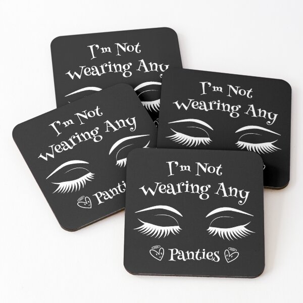 Item preview, I'm Not Wearing Any Panties - Swinger Lifestyle Design for Dark Colors designed and sold by swingersshop.