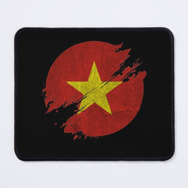 Item preview, Vietnam circle blurred vintage  gift designed and sold by Valerie Witting.
