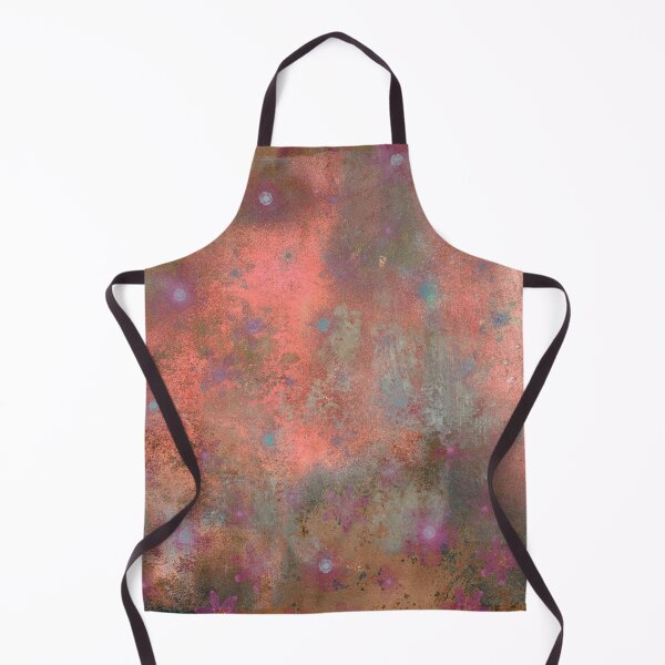 Item preview, Violet Flowers on Rose Gold Background designed and sold by ColorsandShapes.