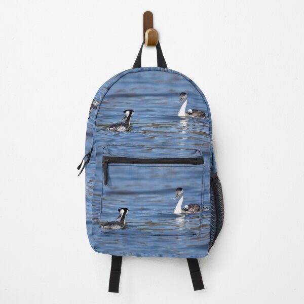 Item preview, Grebes Feeding Their Chick, Father Has A Fish, Mom Has A Feather To Offer designed and sold by CarolM.