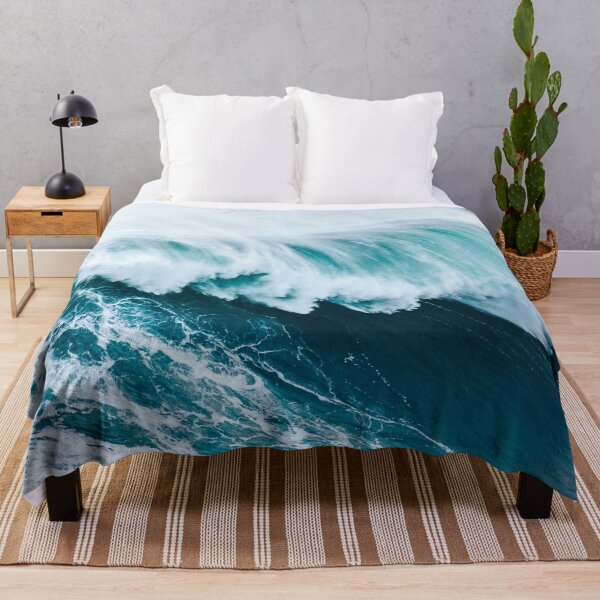 Item preview, Blue Ocean Abstract Water Waves Texture designed and sold by MiSou Shop.