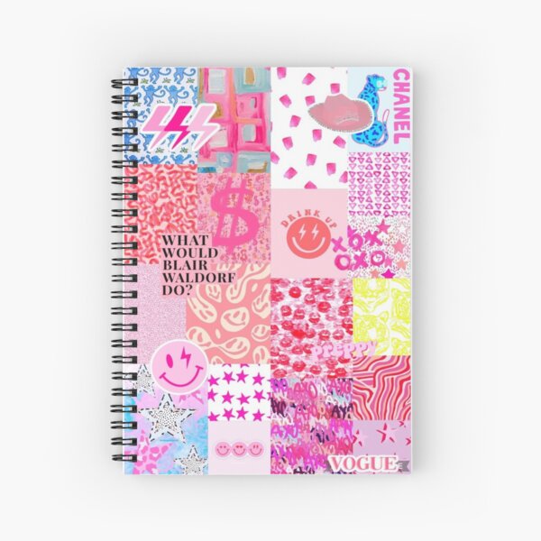 Claire's Cute Varsity Pink Sketchbook