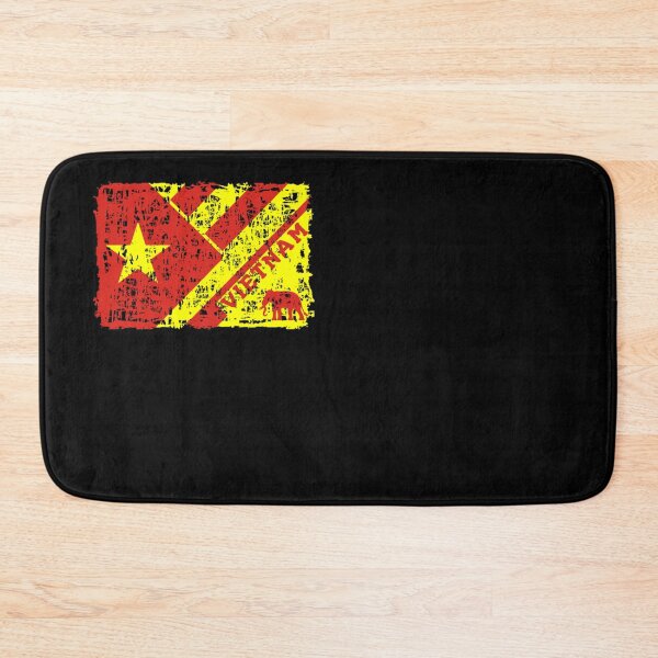 Item preview, Vietnam vintage flags design  gift Hanoi Saigon designed and sold by Valerie Witting.