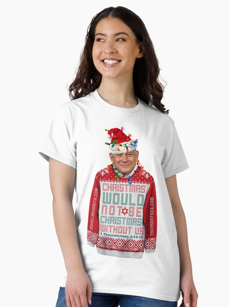 Thumbnail 2 of 7, Classic T-Shirt, Merry Christmas designed and sold by CamelotDaily.