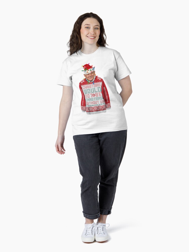 Thumbnail 4 of 7, Classic T-Shirt, Merry Christmas designed and sold by CamelotDaily.