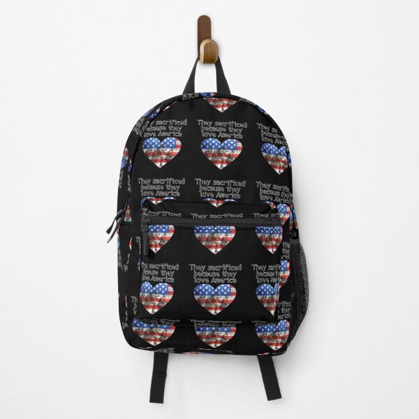Item preview, They Sacrificed Because They Love America designed and sold by Twittlefish.