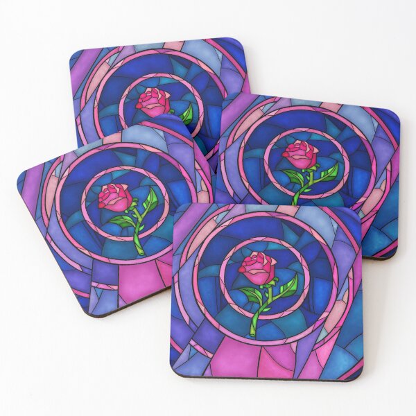 Item preview, A Single Rose in the Stained Glass Window designed and sold by storybeth.