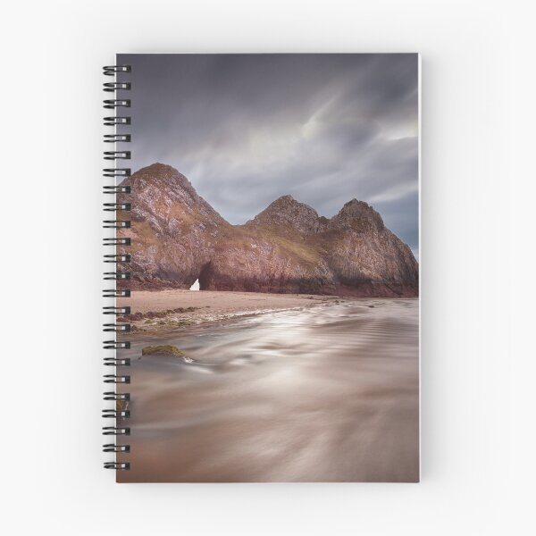 Item preview, Low tide at Three Cliffs Bay designed and sold by Leighton Collins.