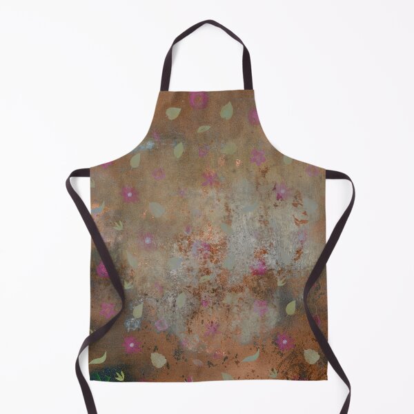 Item preview, Violet Flowers on Brown Background designed and sold by ColorsandShapes.
