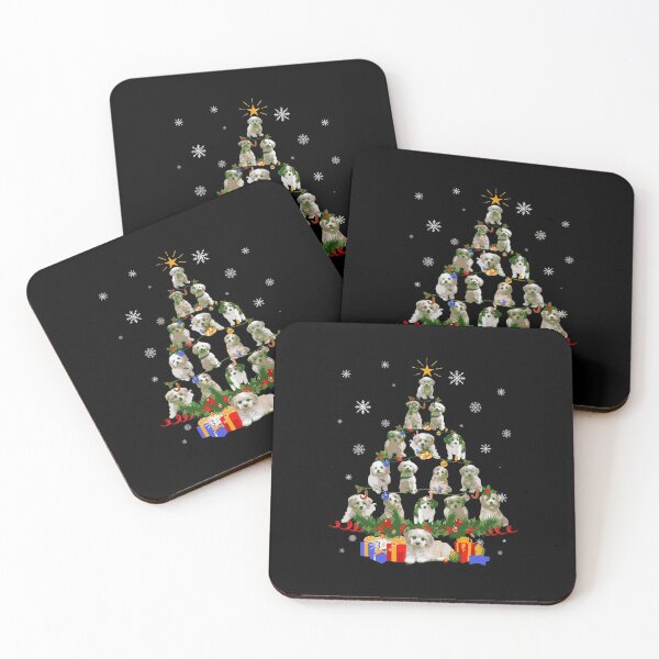 Item preview, Cavachon Dog Christmas Tree Lights Funny Dog Xmas Gift designed and sold by herwinv.