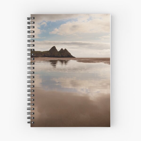 Item preview, Reflections of Three Cliffs Bay designed and sold by Leighton Collins.