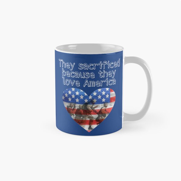 Item preview, They Sacrificed Because They Love America designed and sold by Twittlefish.