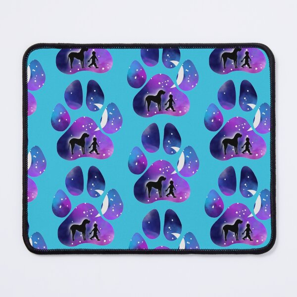 Item preview, Galaxy Walkies Pawprint Child Walking Dog designed and sold by cashewdays.