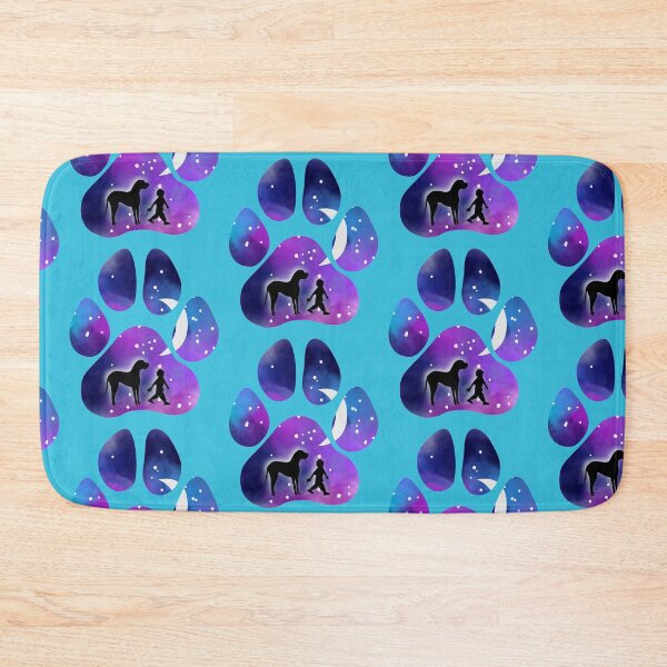 Item preview, Galaxy Walkies Pawprint Child Walking Dog designed and sold by cashewdays.