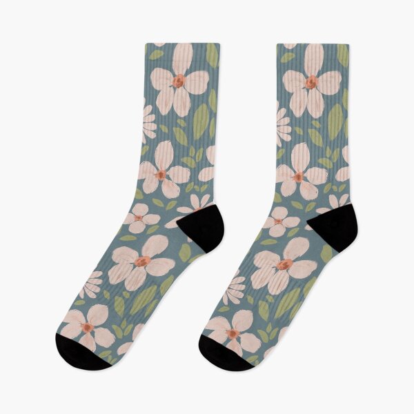 Item preview, Retro color background flowers pattern illustration  designed and sold by MercuryV.