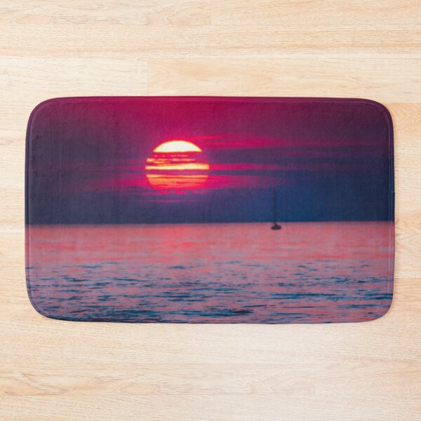Item preview, Boat sailing into the sunset on Lake Michigan designed and sold by Michael Deemer.
