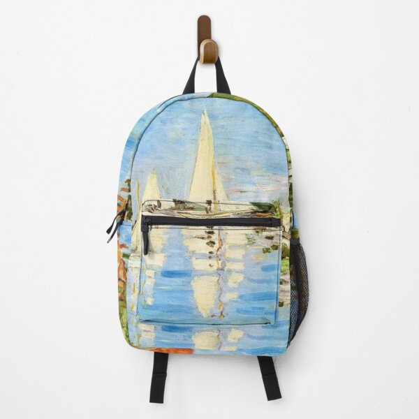 Item preview, Claude Monet's Regattas at Argenteuil (1872) famous painting. designed and sold by CristalleLisa.