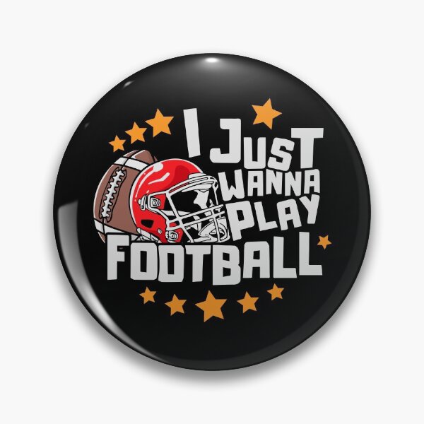 Item preview, i just wanna play football shirt designed and sold by SukanyaShop.