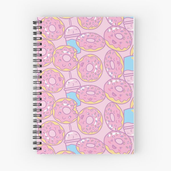 Item preview, Cute Kawaii donut and latte designed and sold by TheArtDesk.