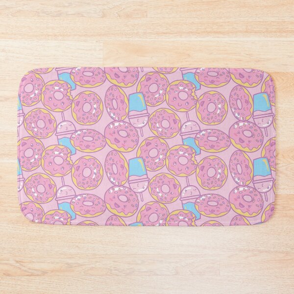 Item preview, Cute Kawaii donut and latte designed and sold by TheArtDesk.
