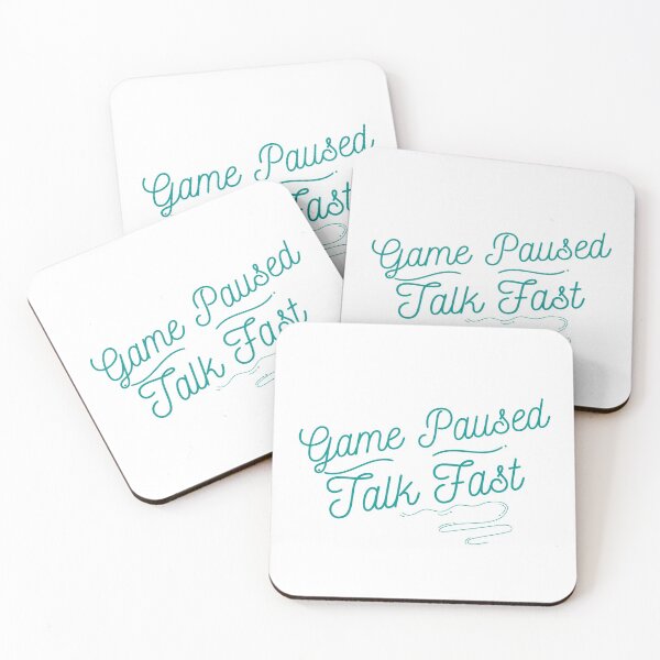 Item preview, Game Paused Talk Fast designed and sold by DiegoUrz.