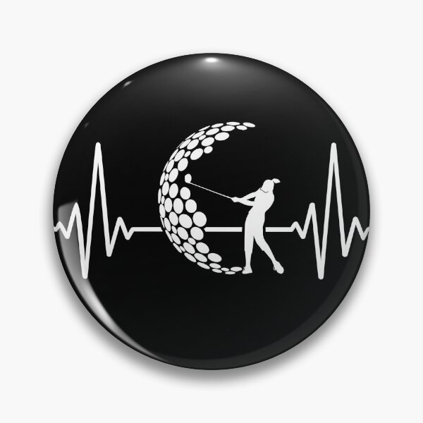 Item preview, Golf Heartbeat designed and sold by AndreaLinks.