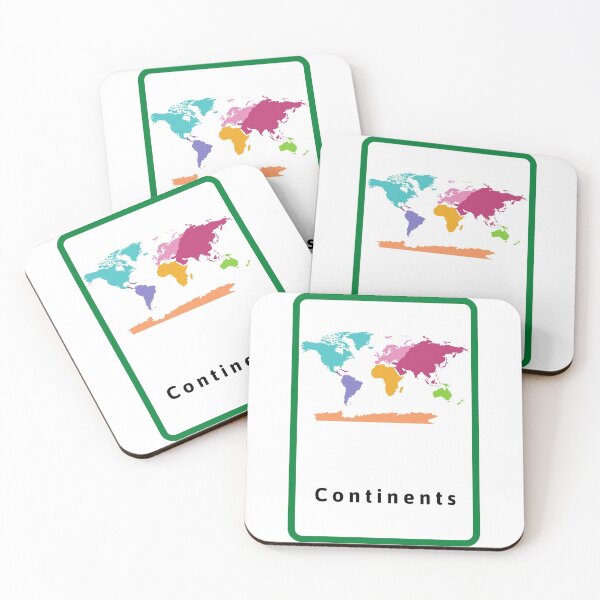 Item preview, Continents designed and sold by MixminBellys.