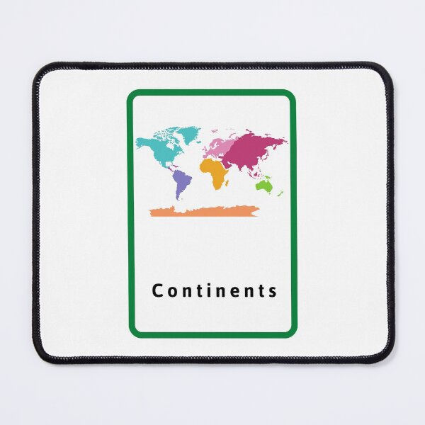 Item preview, Continents designed and sold by MixminBellys.