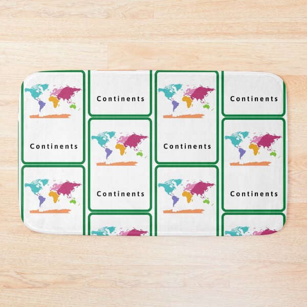 Item preview, Continents designed and sold by MixminBellys.