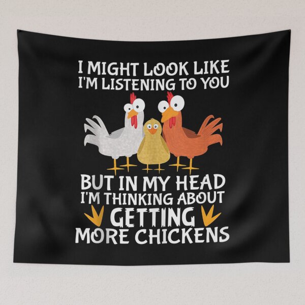 Item preview, Farmer Farming I am thinking about getting more chickens Tank Top designed and sold by AlvaShop.