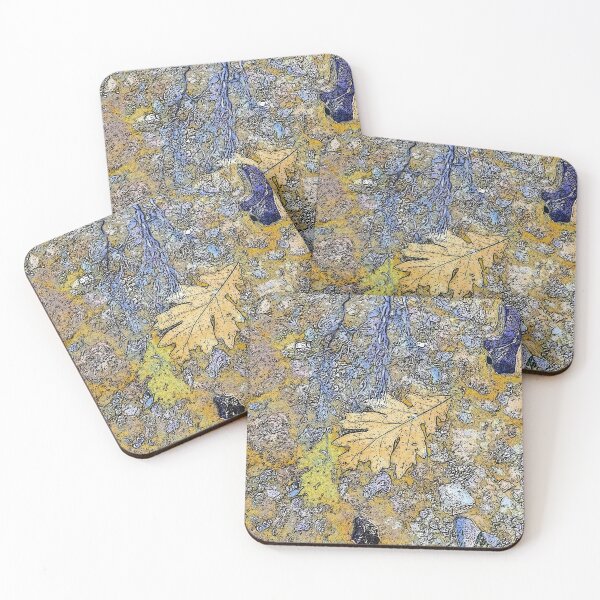 Item preview, Tom Stanley Janca Oak Leaf In The Creek At Rock Eddy Bluff Farm Bed and Breakfast Dixon Missouri designed and sold by Tom Janca.