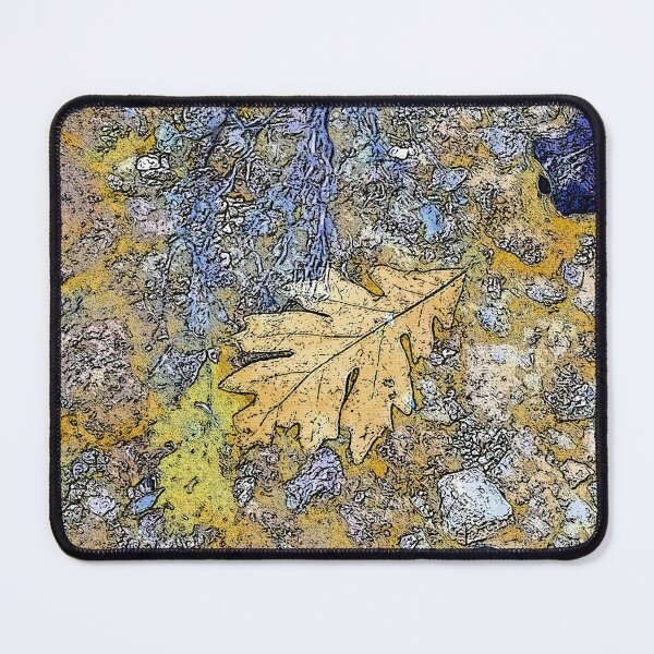 Item preview, Tom Stanley Janca Oak Leaf In The Creek At Rock Eddy Bluff Farm Bed and Breakfast Dixon Missouri designed and sold by Tom Janca.