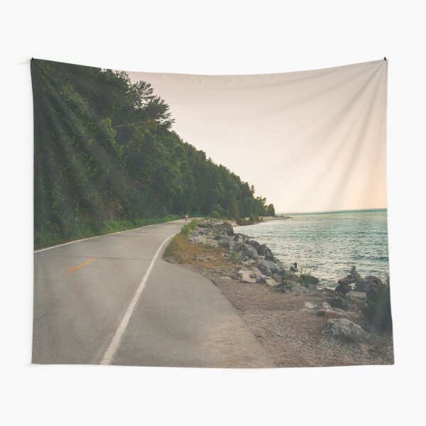 Bicycle Highway on Mackinac Island Tapestry