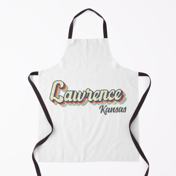 Item preview, Lawrence City Kansas Retro Vintage 70s rainbow designed and sold by Teelogic.