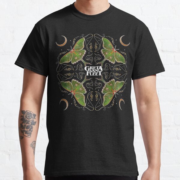Musik Greta Van Metal Fleet N Roll Band Live Greta Van Fleet Nu Metal Logo Greta Van Fleet Classic T-Shirt