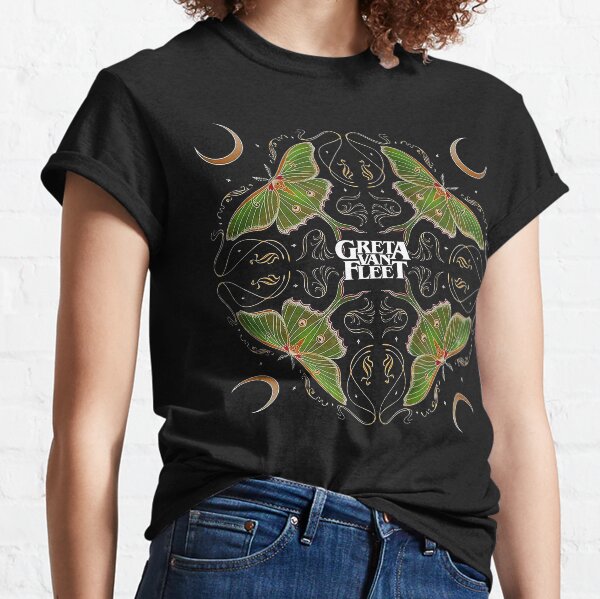 music greta van metal fleet n roll band live greta van fleet nu metal logo greta van fleet Classic T-Shirt