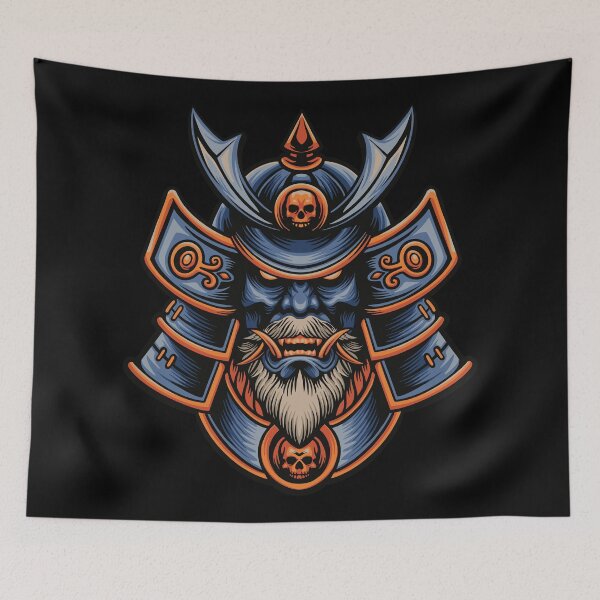 Item preview, Old Samurai Warrior designed and sold by Vector Scout Lab.