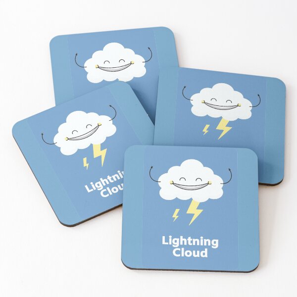 Item preview, Lightning cloud designed and sold by MixminBellys.
